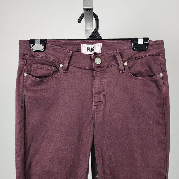 Paige Verdugo Ultra Skinny Mid Rise Jeans Size 30 - Picture 2 of 9